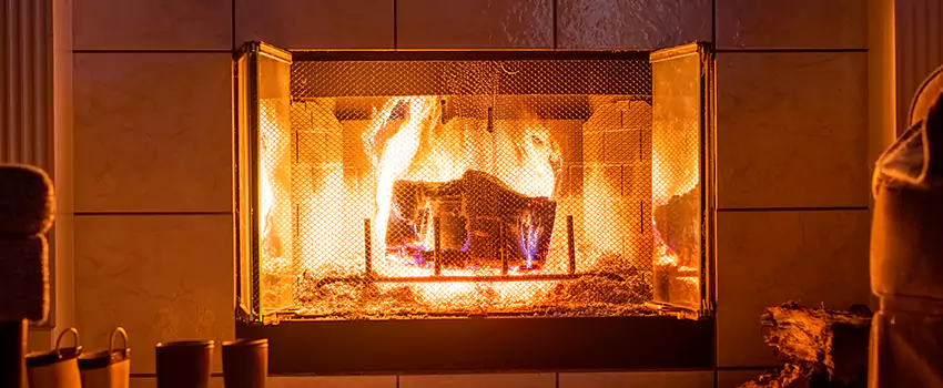 Mendota Hearth Landscape Fireplace Installation in Carrollton, Georgia