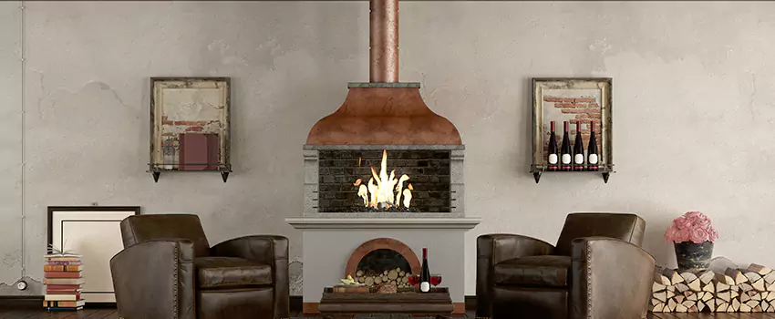Thelin Hearth Products Providence Pellet Insert Fireplace Installation in Carrollton, GA