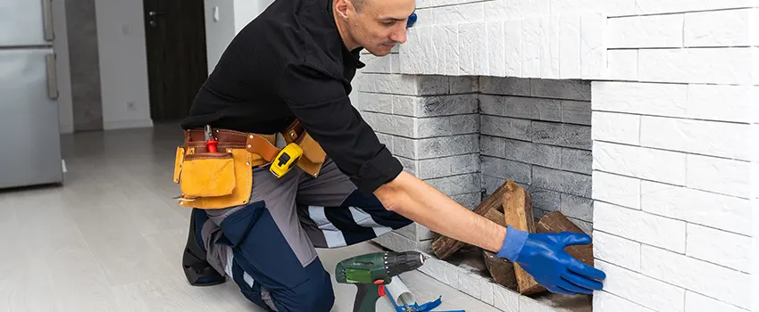 Fireplace Damaged Damper Frame Repair Services in Carrollton, Georgia