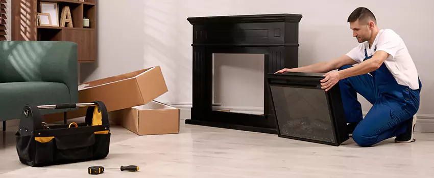 Old Rusted Metal Fireplace Repair And Replacement in Carrollton, GA